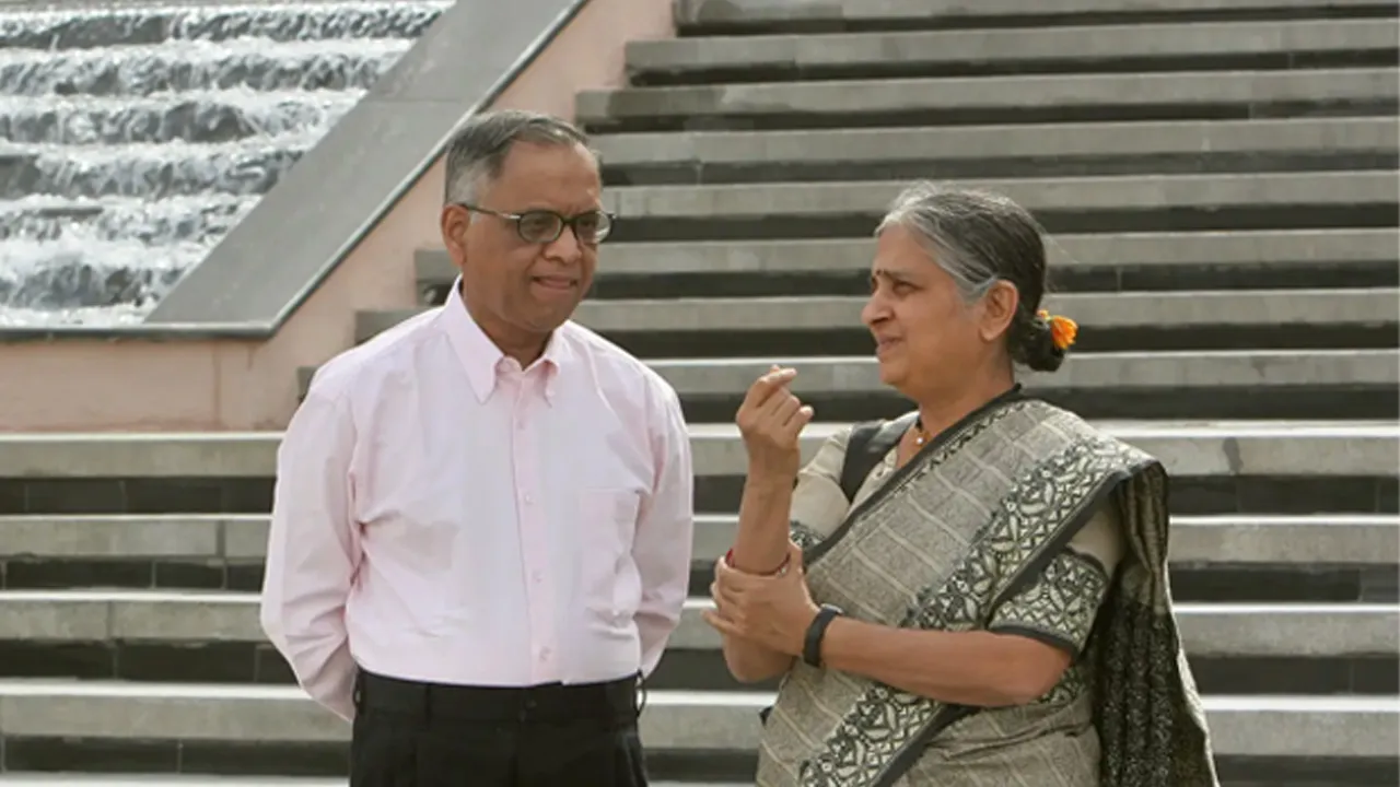 Sudha and Narayan Murthy