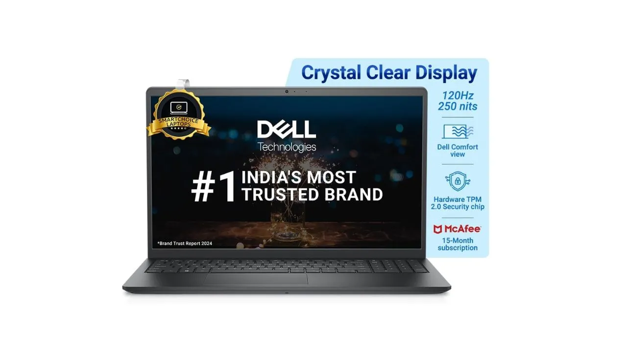 Dell [Smartchoice] Core i3-1215U, 12th Gen (8GB RAM/512GB SSD/FHD/Window 11/MS Office