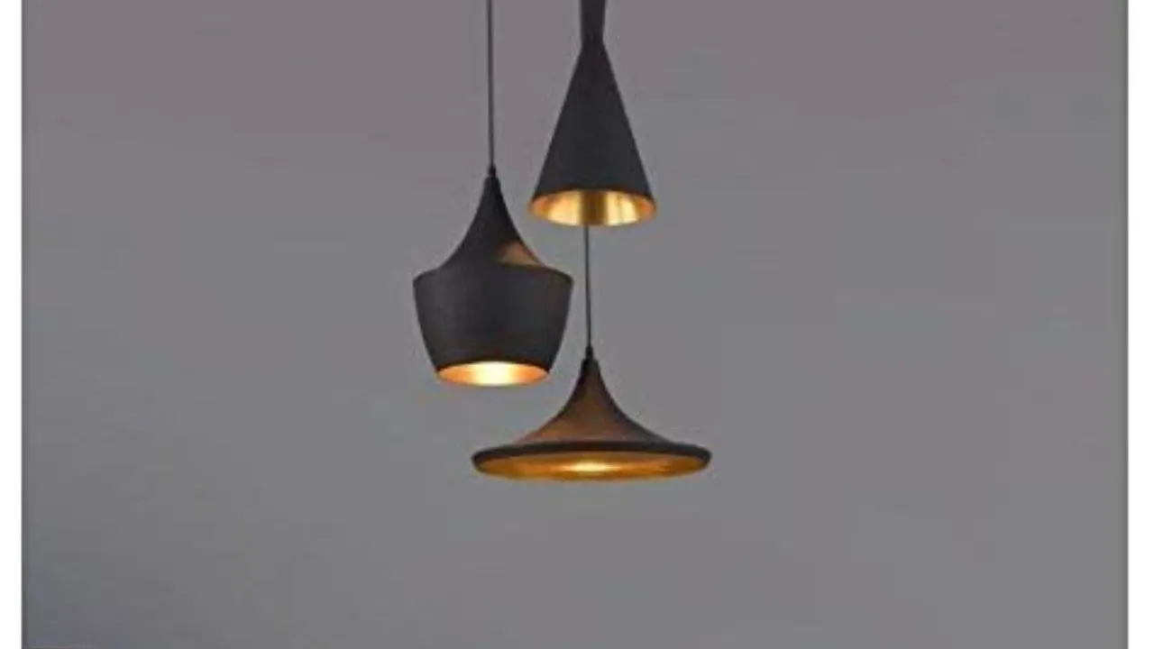 Groeien newPT-X3VH-0ZIP 40-Watts Antique Hanging Lamp