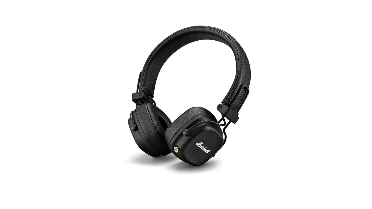 Marshall Major IV Wireless On-Ear Headphones with 80+ hours of Playtime
