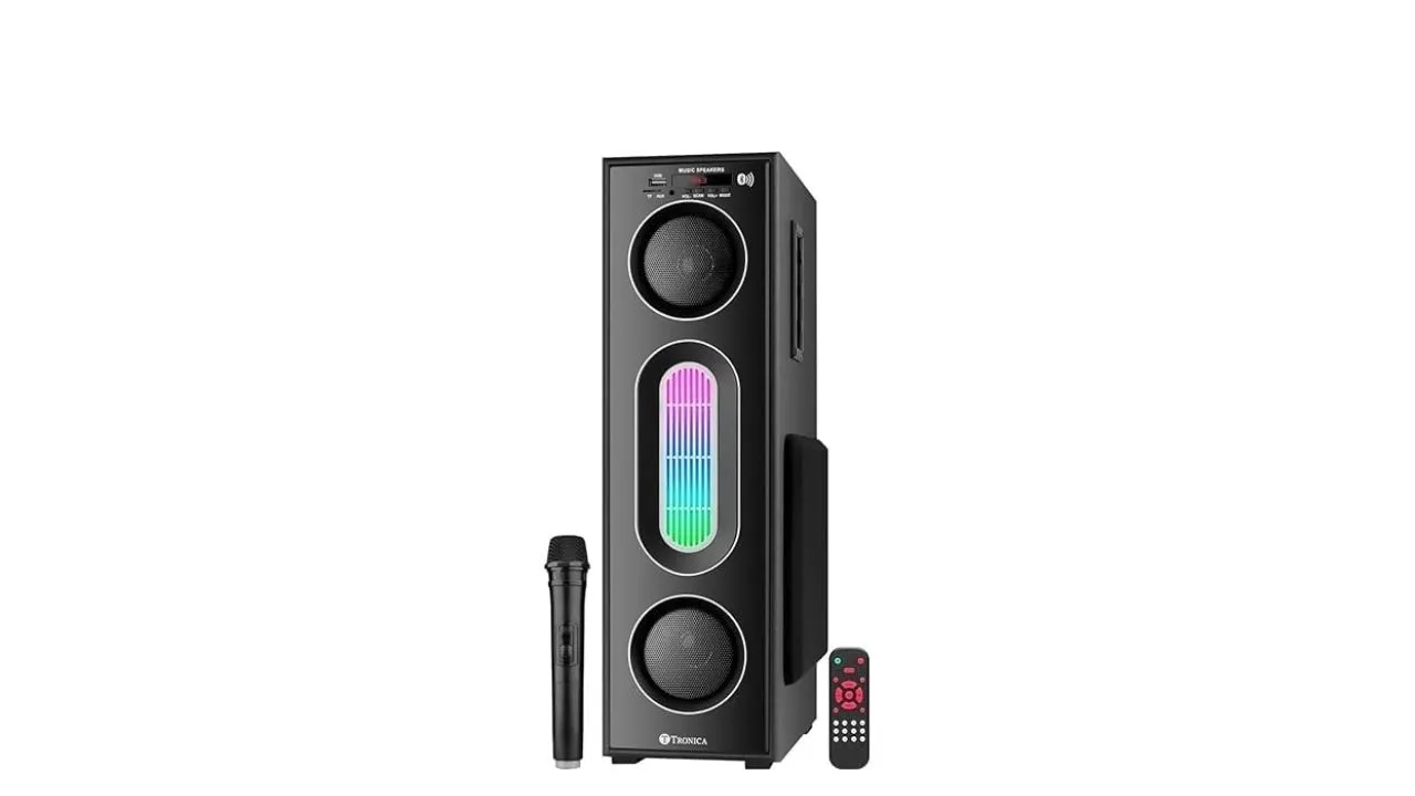 Tronica Banjo-4 Tower Speaker Bluetooth Deep Bass Home Theater