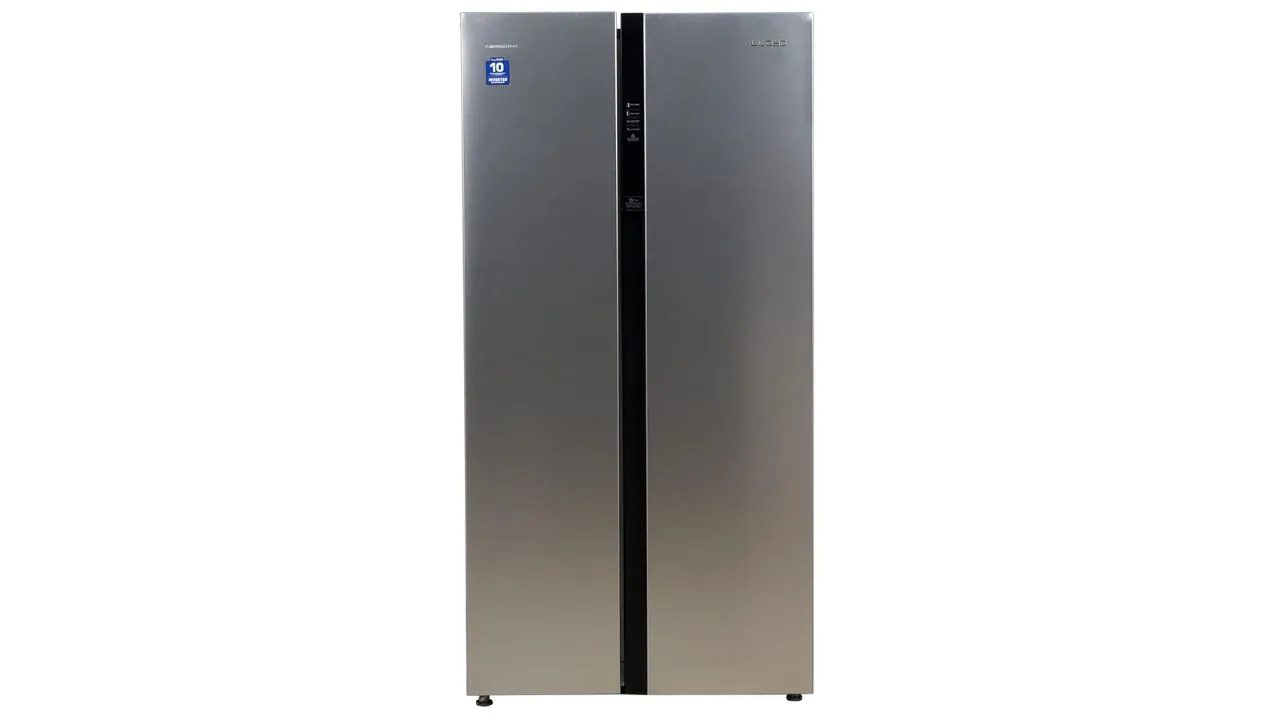 LLOYD 587 L 5 Star Frost Free Side By Side Refrigerator