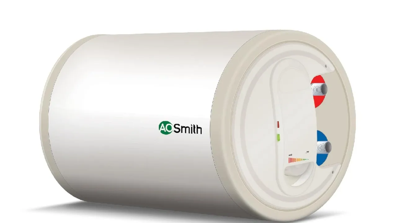 AO Smith HAS-X1-015-RHS Storage 15 Litre Horizontal Water Heater (Geyser)
