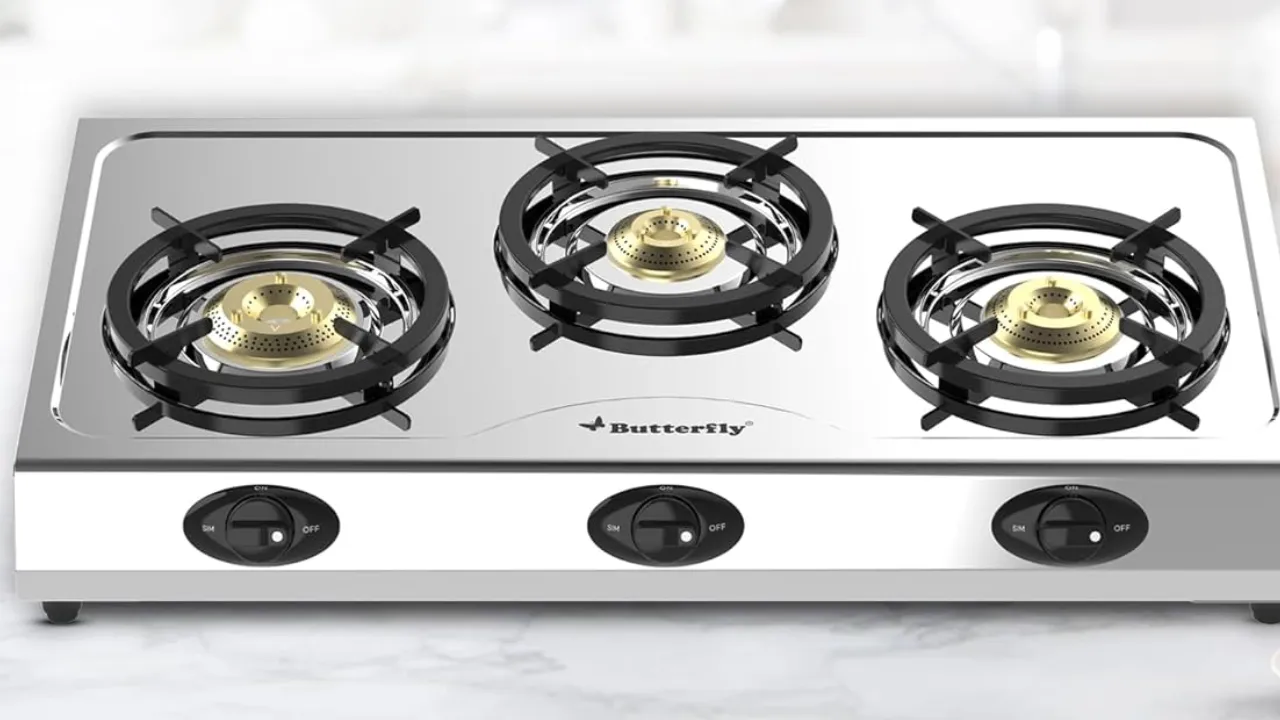 Butterfly Bolt Shakti 3B Stainless Steel Lpg Gas Stove 