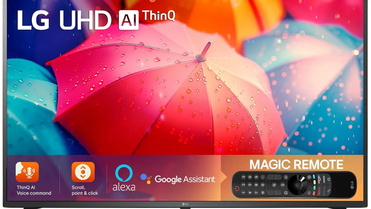 LG 108 cm (43 inches) 4K Ultra HD Smart LED TV