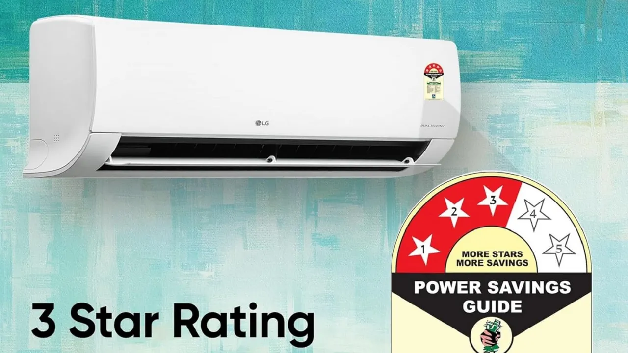 LG 1.5 Ton 3 Star DUAL Inverter Split AC