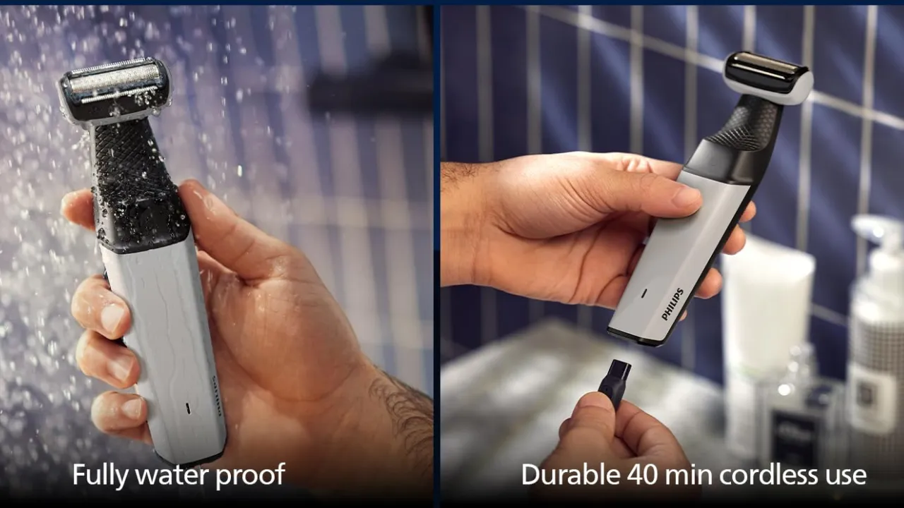 Philips Body Trimmer for Men-Clinically Tested for Sensitive Skin