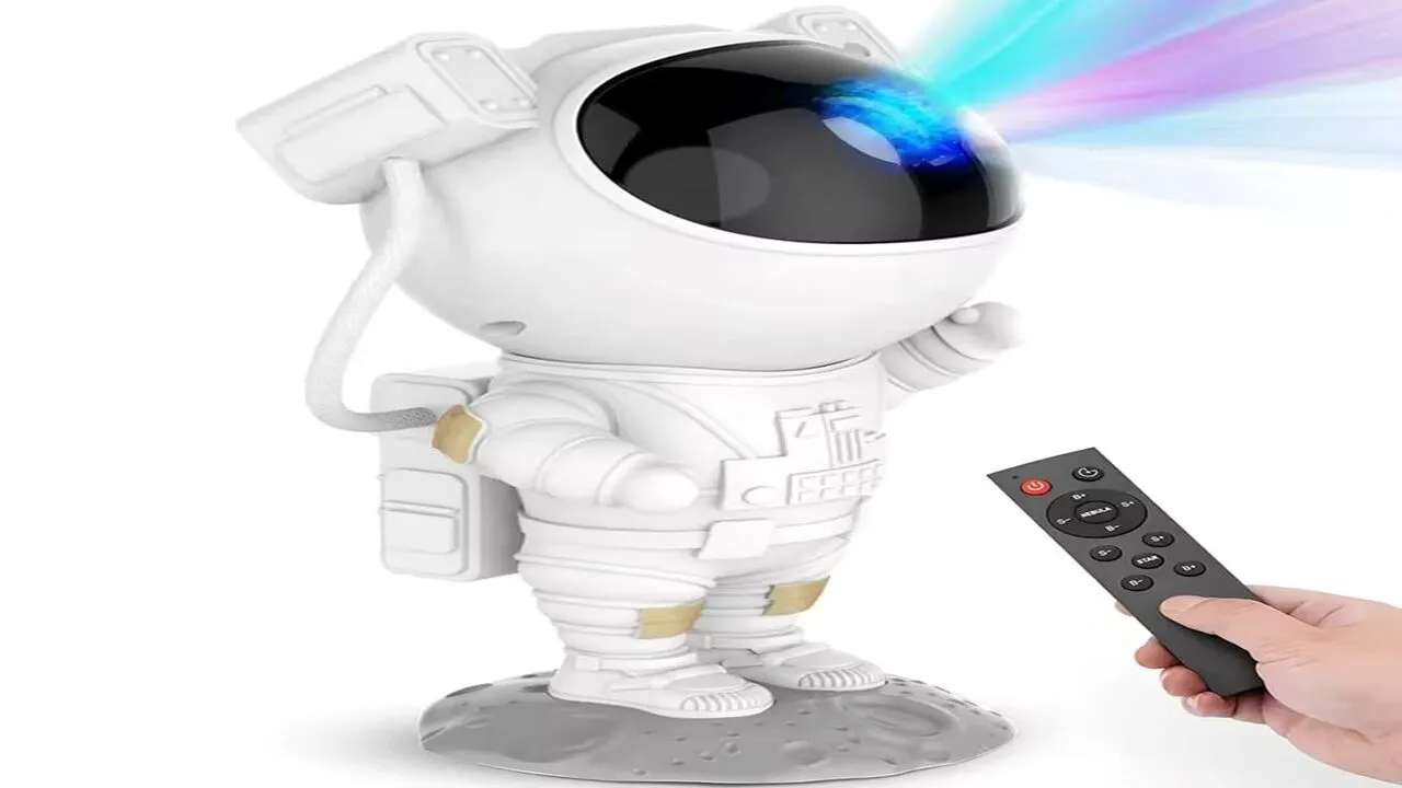  molinon Astronaut Galaxy Projector Robot Star Sky Space Night Light Lamp