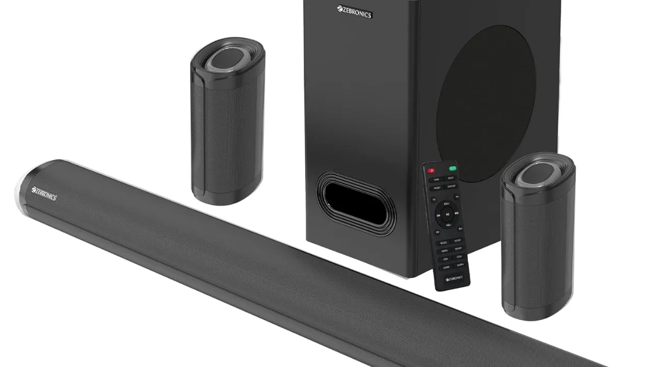 ZEBRONICS Zeb-Juke BAR 9500WS PRO Dolby 5.1 soundbar