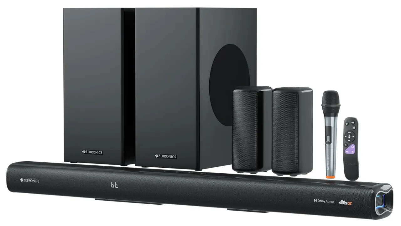 ZEBRONICS New Launch Juke BAR 9900 Surround Soundbar