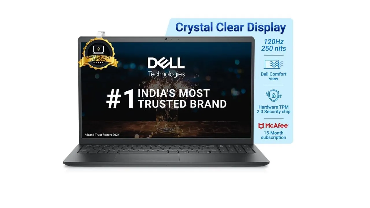Dell 15 Thin & Light Laptop, Core i5-1235U Processor