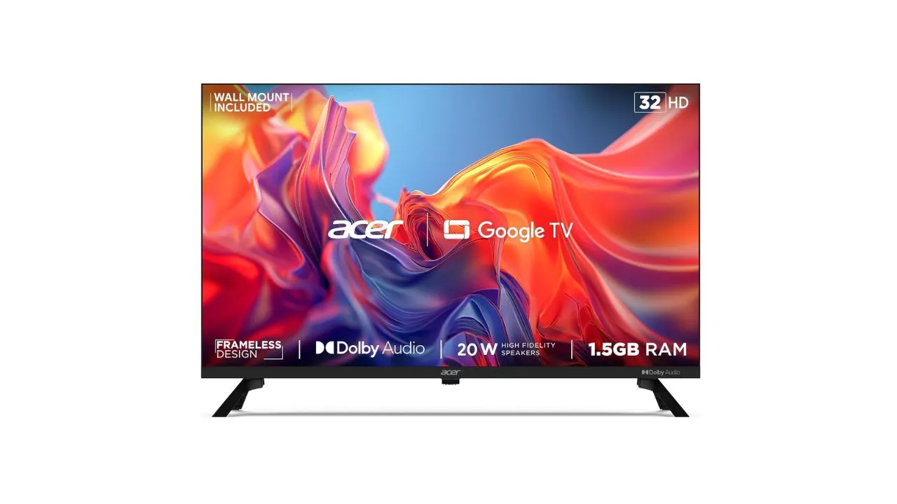 Acer 80 cm (32 inches) G Series HD Ready Smart LED Google TV 