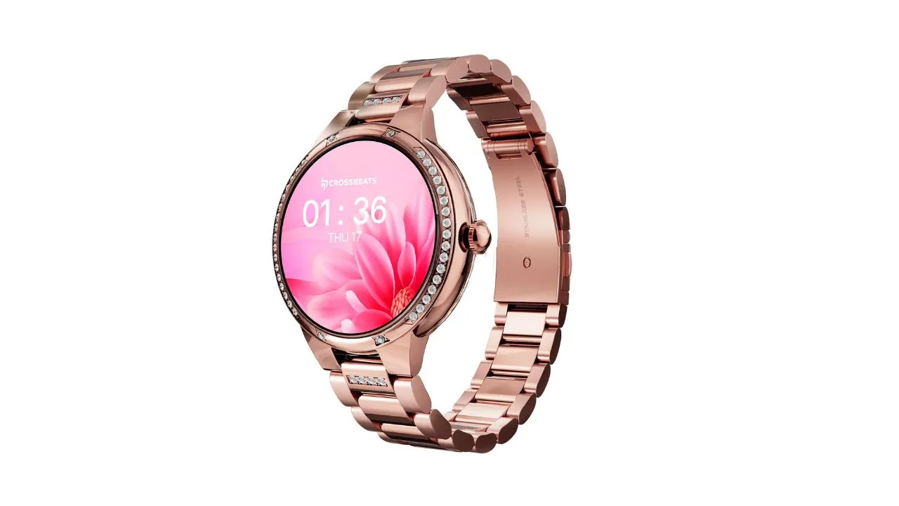 CrossBeats Diva 1.28” Stylish Smart Watch