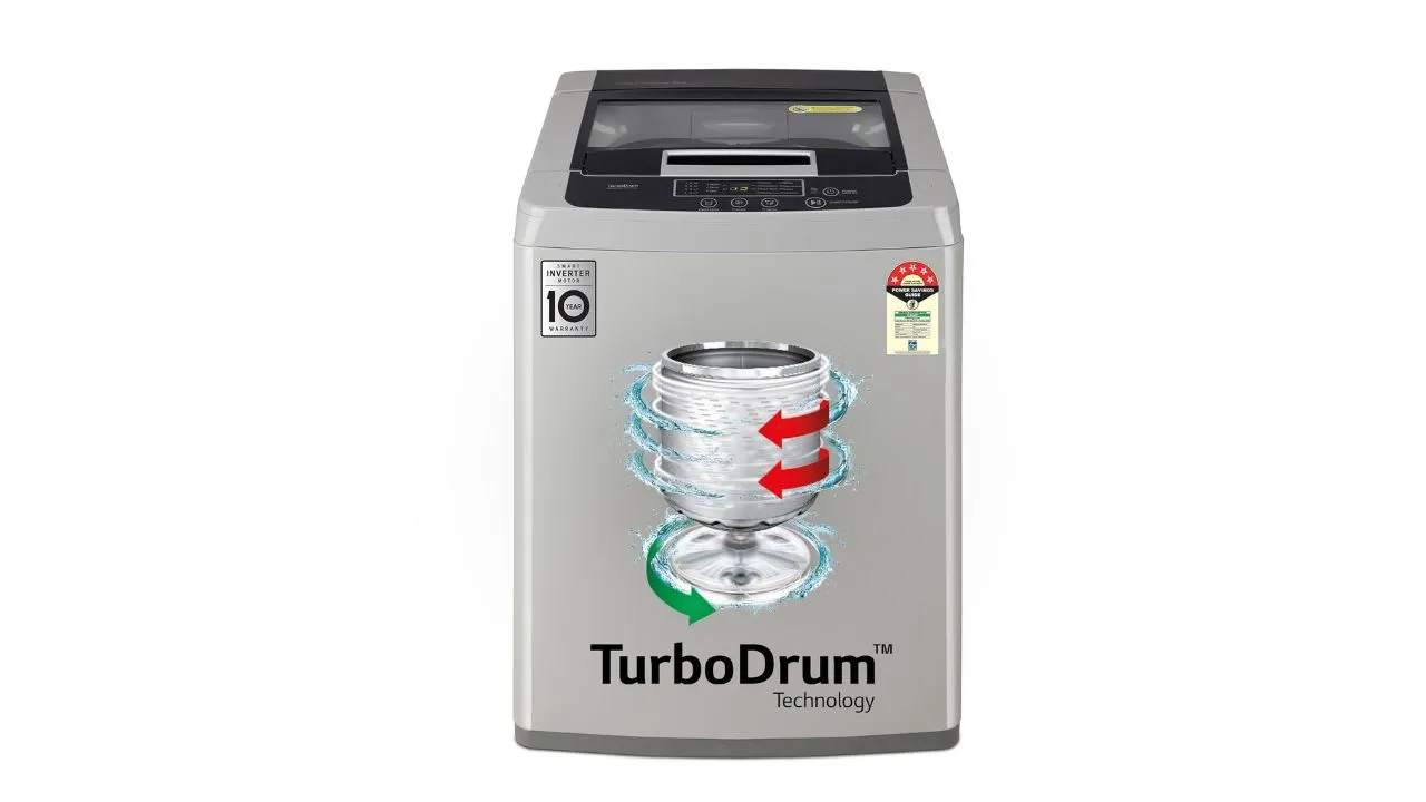 LG 8 Kg 5 Star Inverter Washing Machine 