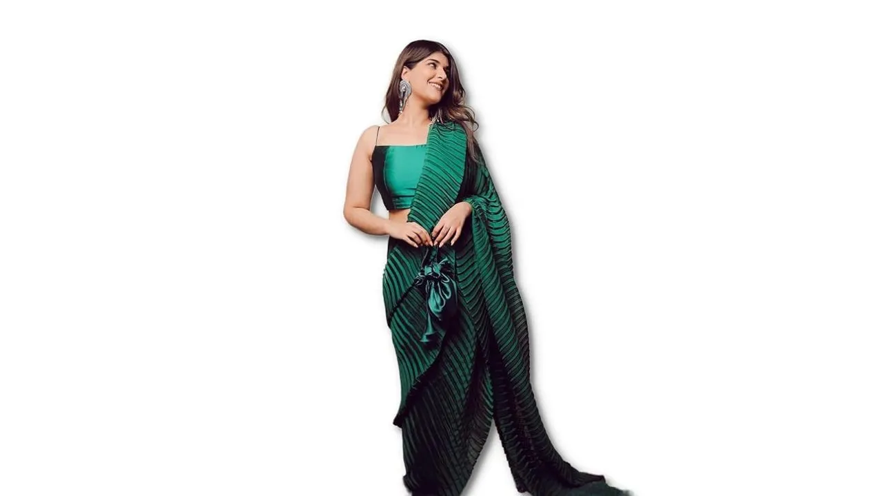 Sidhidata Women's Full Crushed Saree 