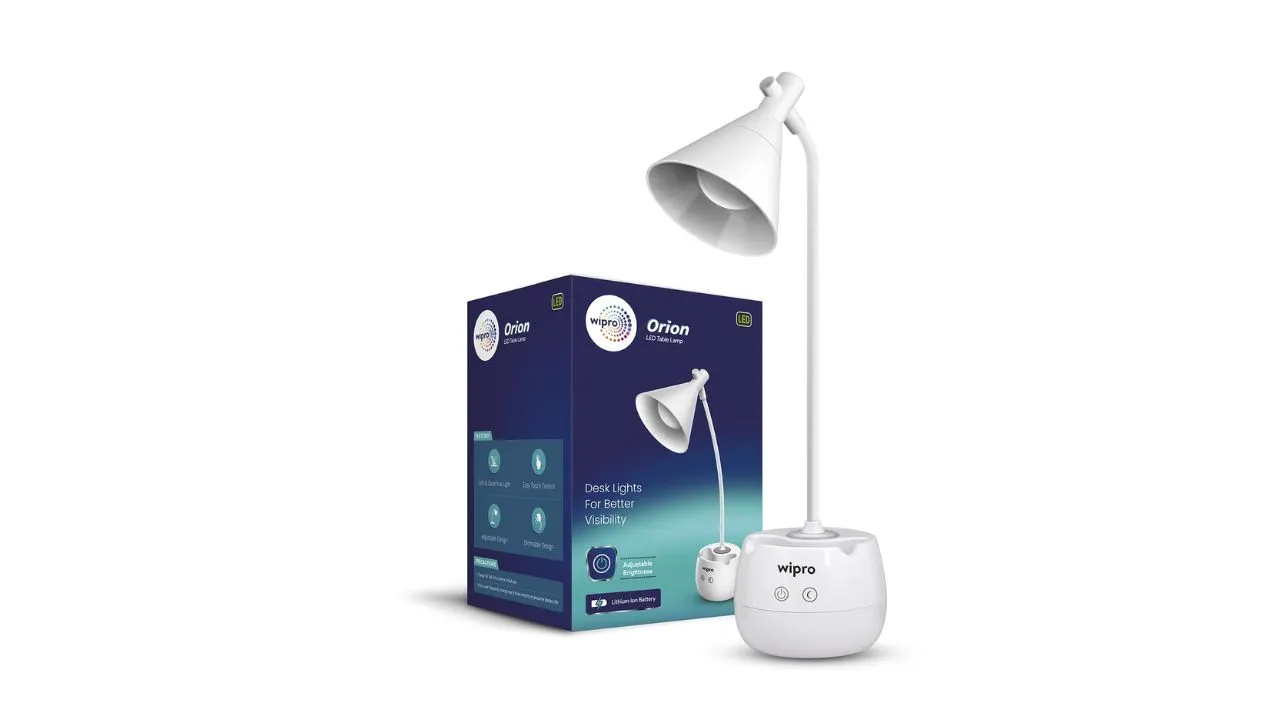 Wipro Orion 6w Rechargeable LED Table Lamp
