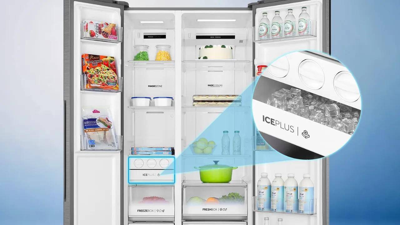 Haier 630 L Double Door Side By Side Refrigerator
