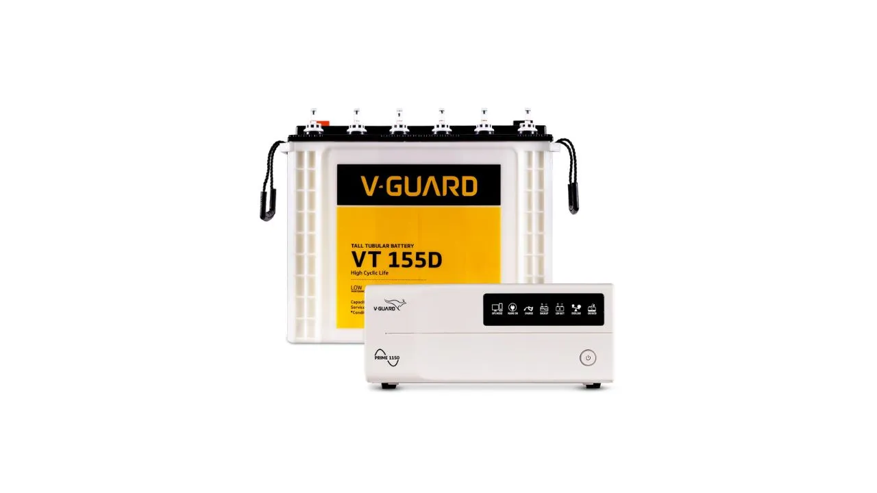 V-Guard Inverter & Battery Combo