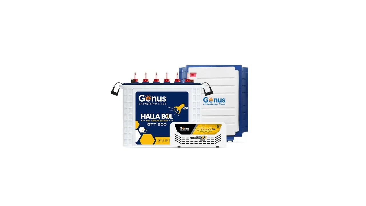 Genus Inverter Battery Combo
