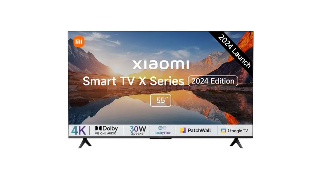 Xiaomi 138 cm (55 inches) X Series 4K LED Smart Google TV