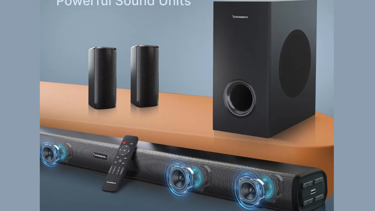CrossBeats Blaze B900 5.1 Home Theatre 400W Soundbar