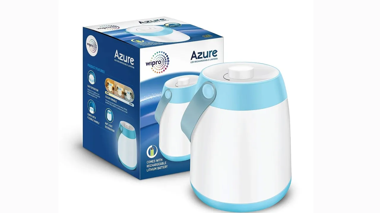 Wipro Azure LED Rechargeable Lantern 