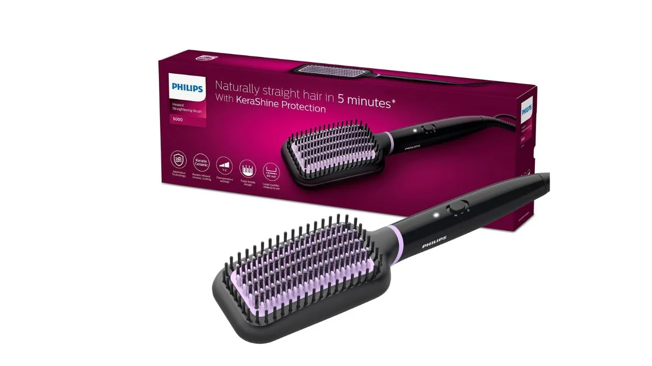 Philips Hair Straightener Brush 