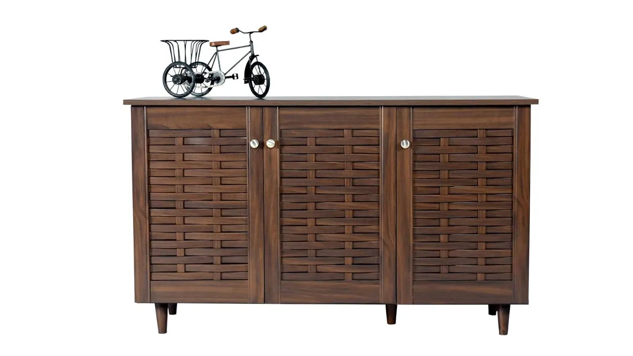 DeckUp Bei 3-Door Shoe Rack 