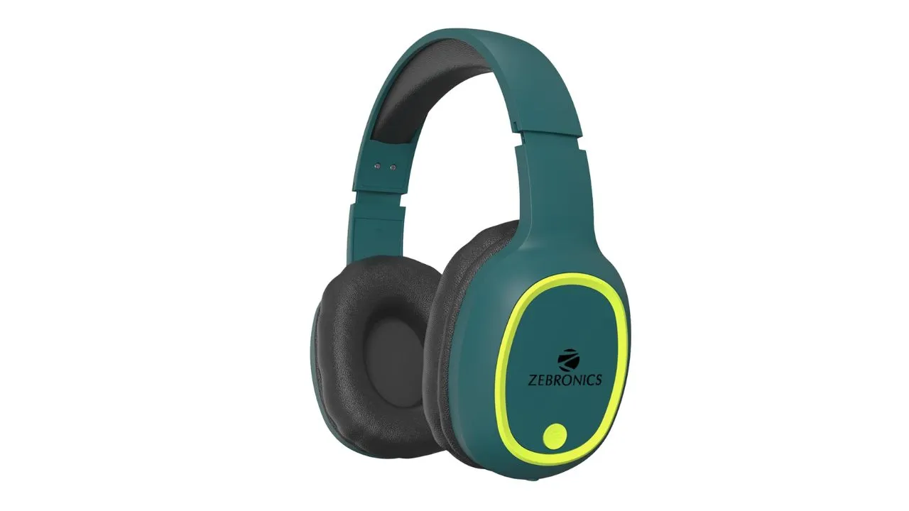 ZEBRONICS Thunder Bluetooth 5.3 Wireless Headphones