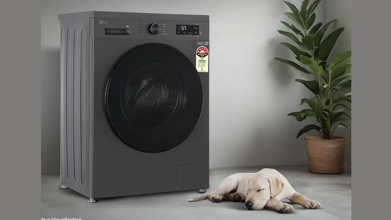 LG 8 Kg, 5 Star Fully-Automatic Front Load Washing Machine