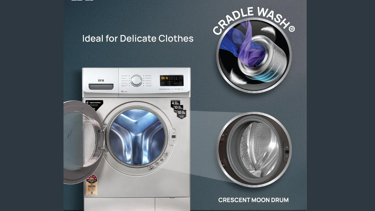 IFB 8 Kg 5 Star AI Powered Fully Automatic Front Load Washing Machine