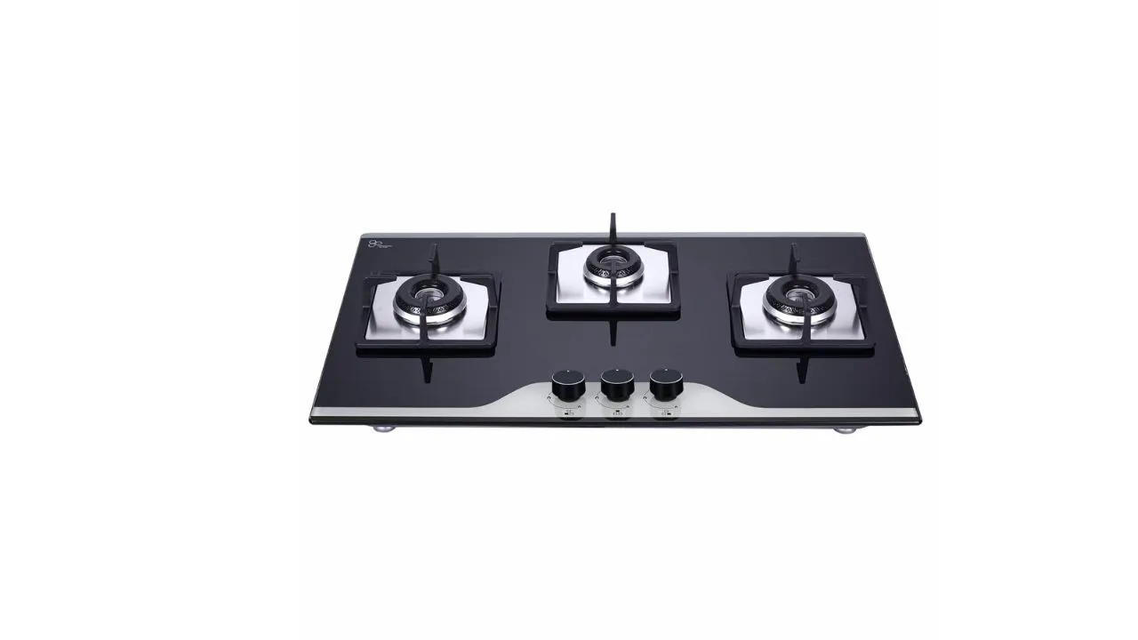 Elica Hob 3 Burner Italian Auto Ignition Gas Stove 