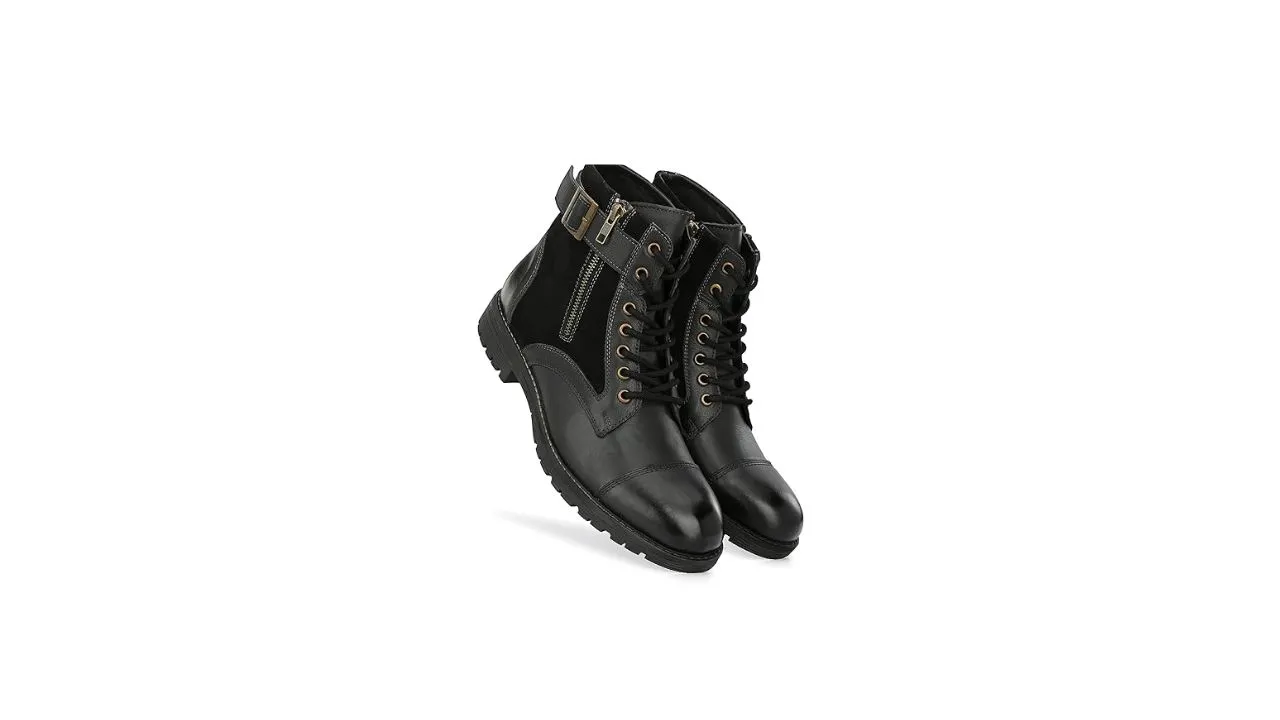 Harrytech London Leather Boots for Men