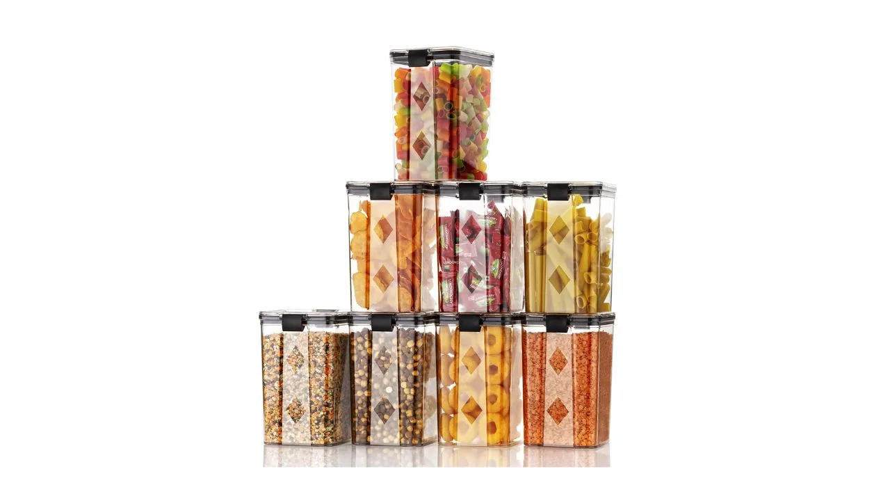 GOLWYN Air Tight Containers For Kitchen Storage 
