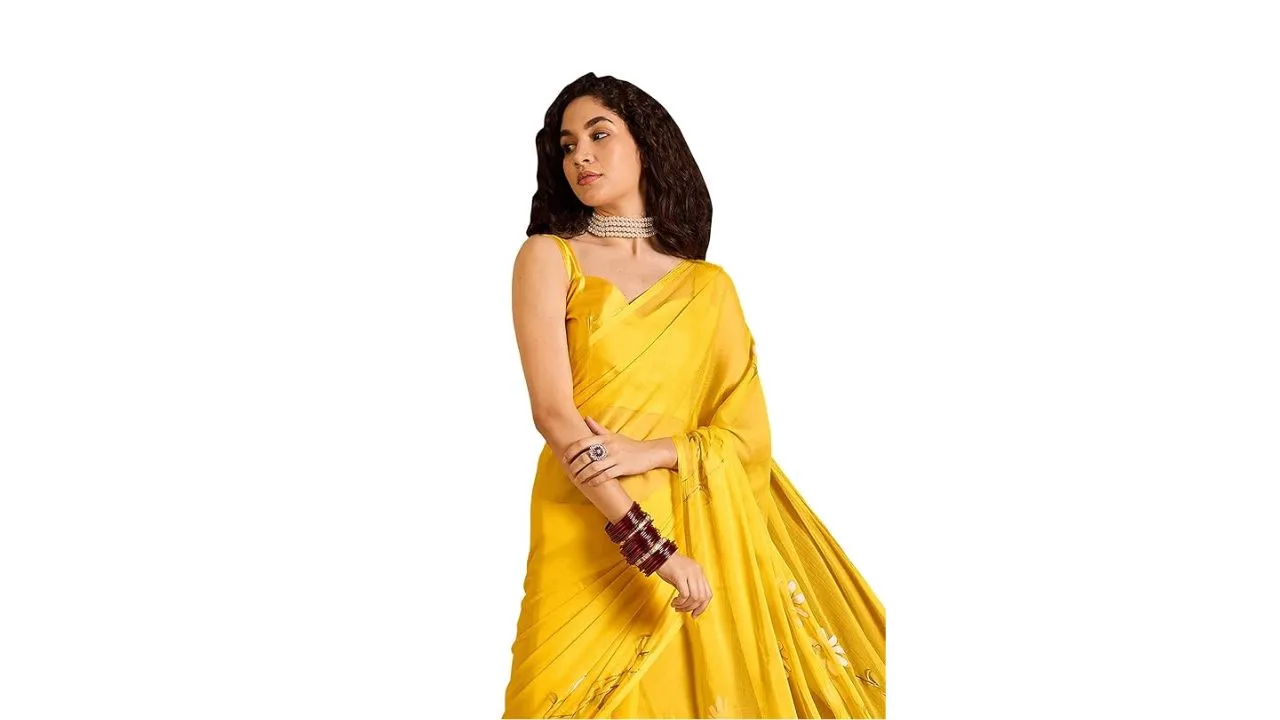 SAREE MALL Printed Saree