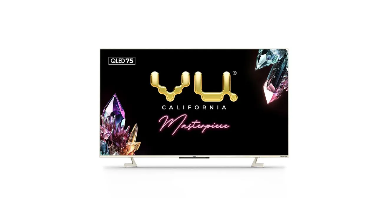 Vu 75 inches Masterpiece Series 4K QLED TV 