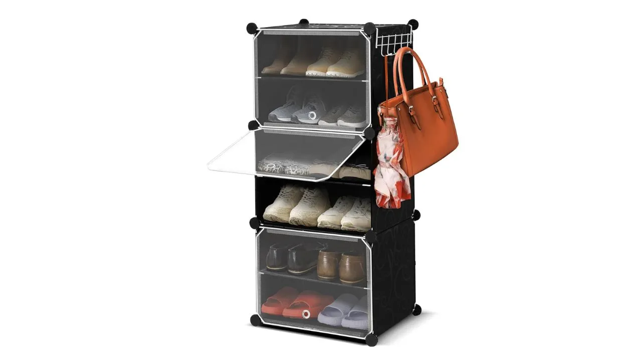 ABOUT SPACE Plastic Shoe Rack 