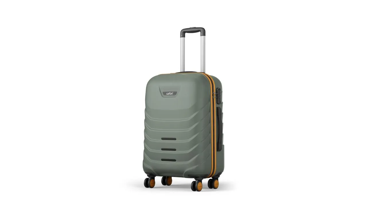 Safari Crescent 8 Wheels Trolley Bag 