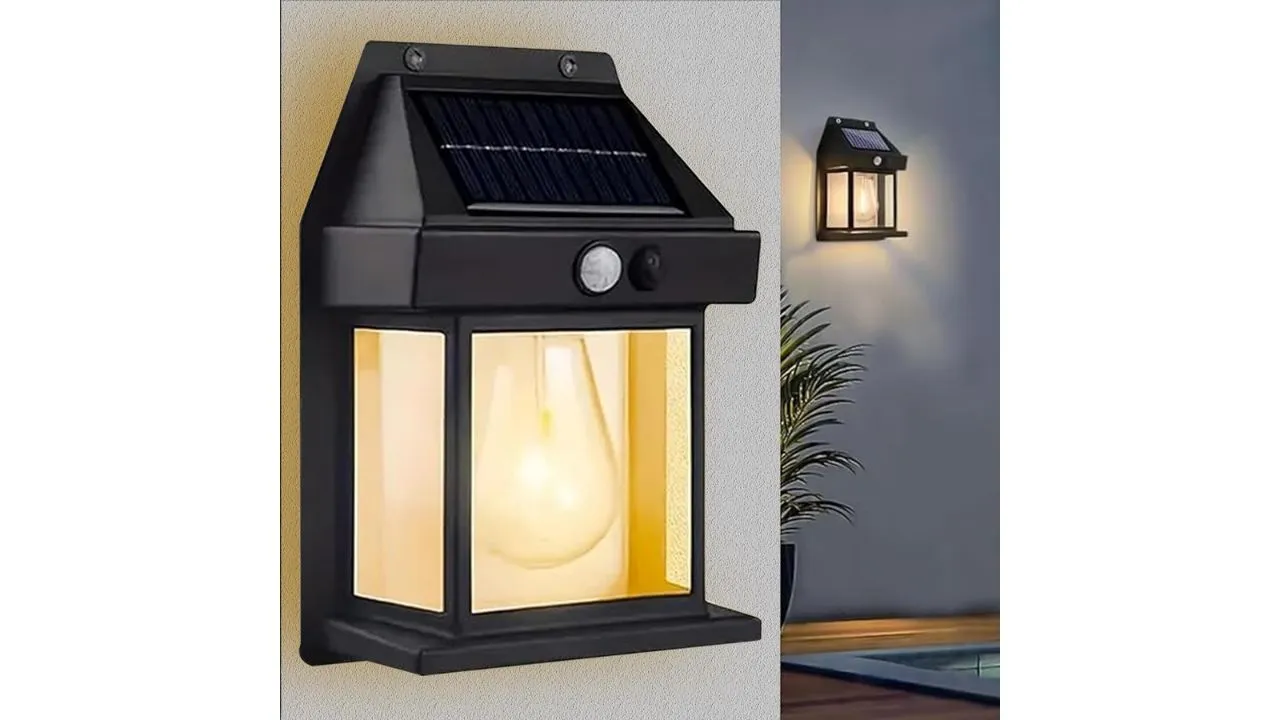 Btag Solar Wall Lights Outdoor 