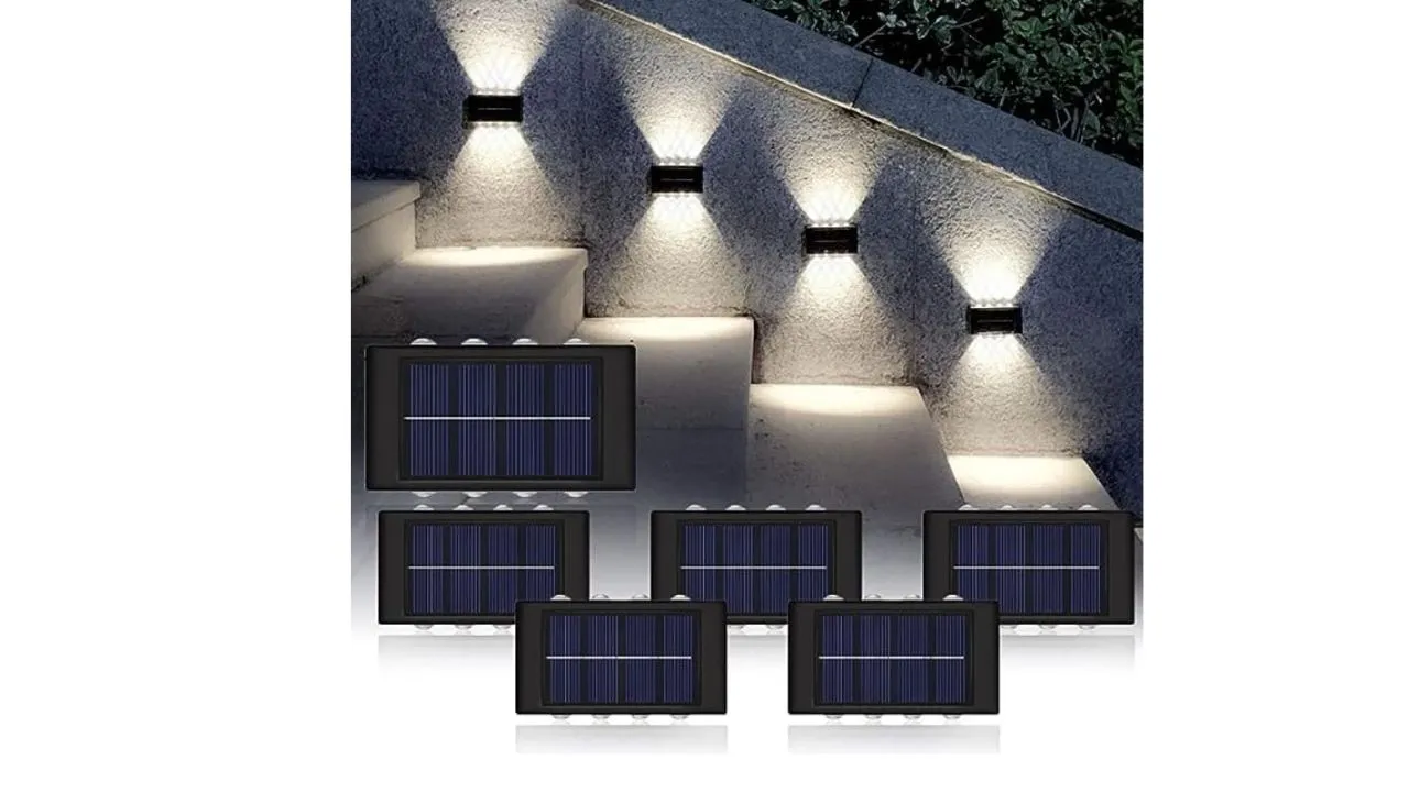 Outdoor Solar Light 4 Way 