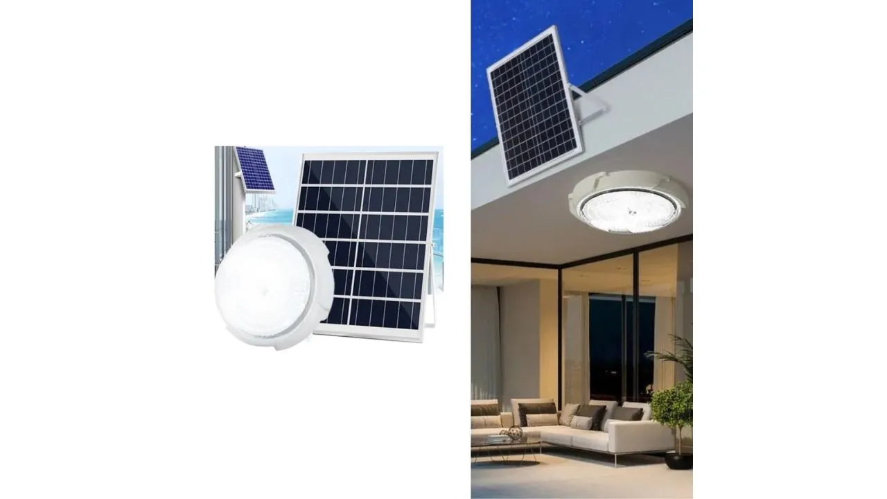hardoll Solar Ceiling Light 