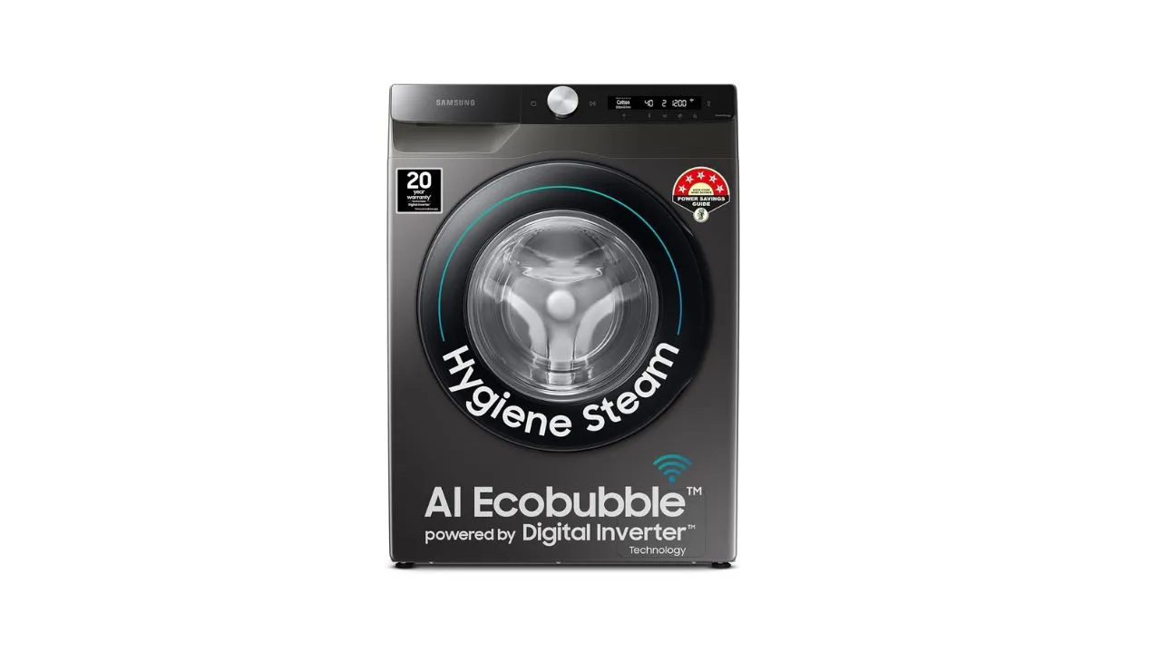 Samsung 8 kg 5 Star AI Ecobubble Washing Machine