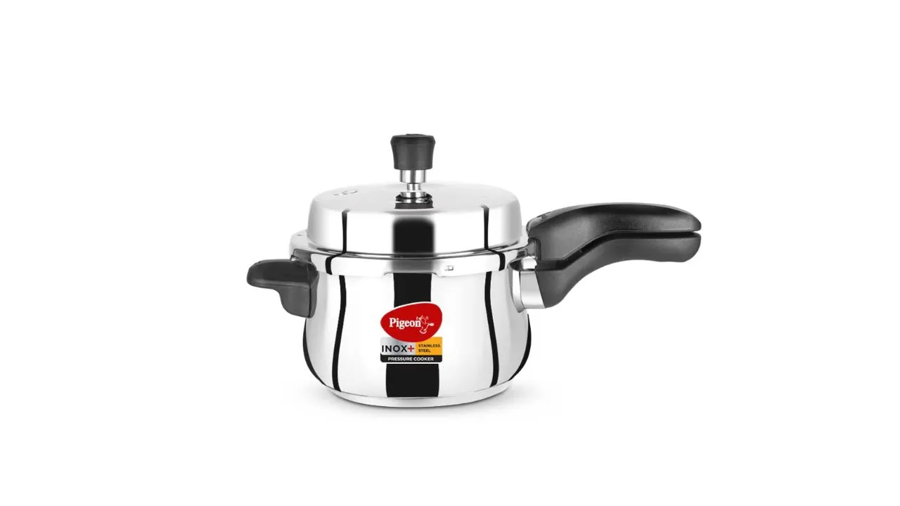  Pigeon Inox Plus Steel Pressure Cooker  