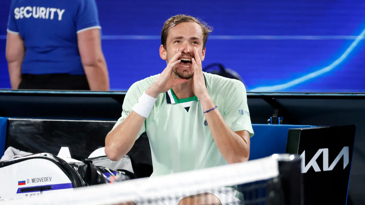 Daniil Medvedev's Monte Carlo Masters campaign ended in a fiery display of frustration.