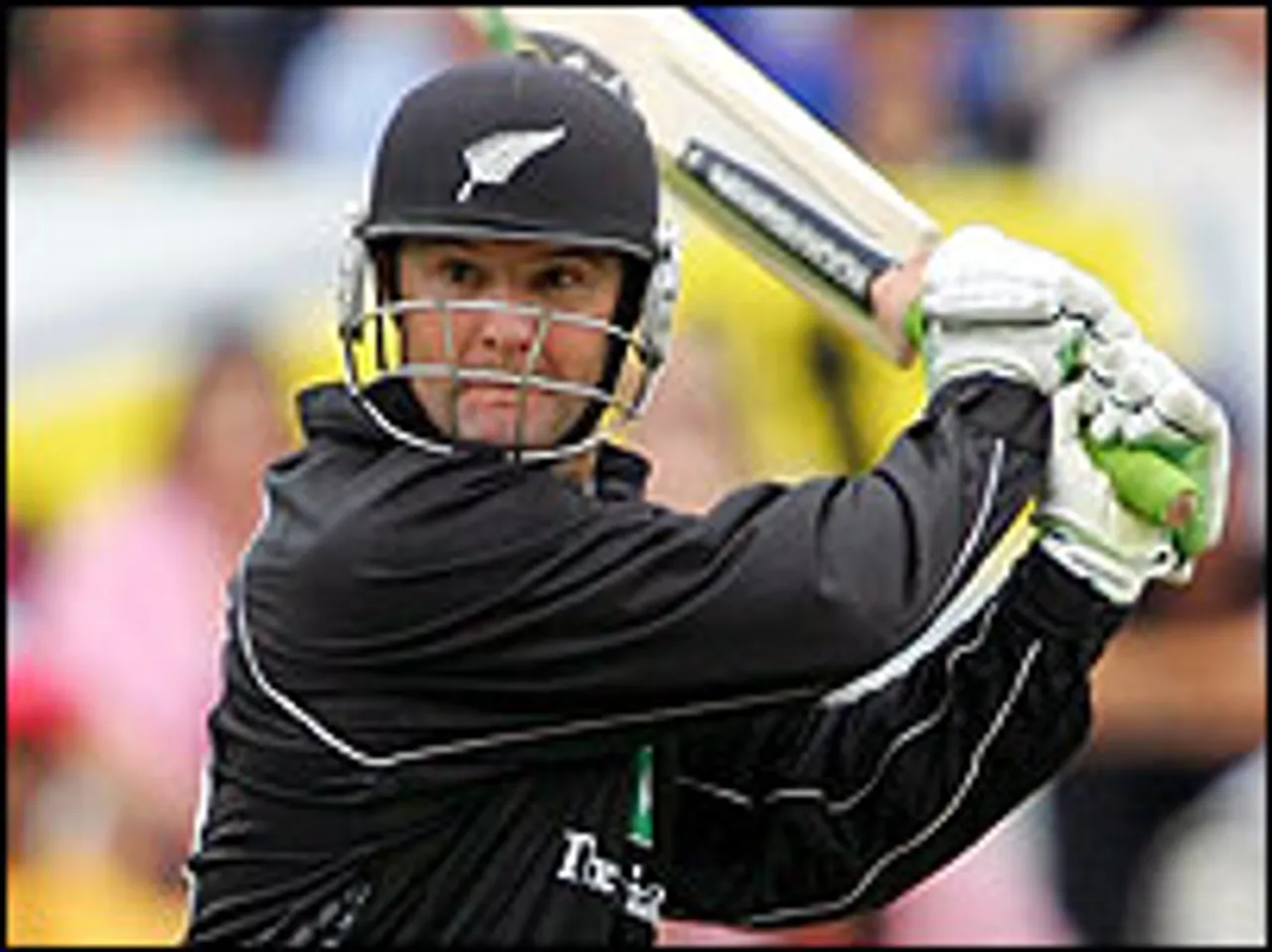 New Zealand's opener, Nathan Astle, scored an unbeaten 145 runs off 151 balls