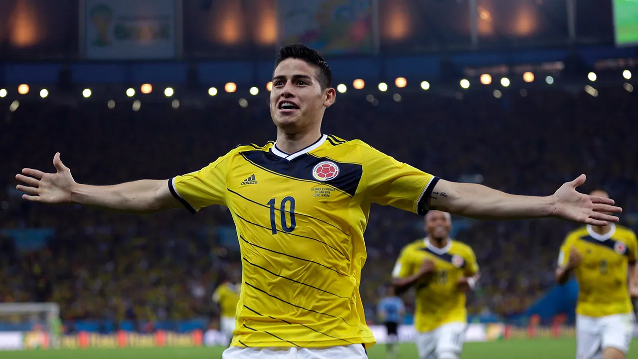 James Rodriguez is back in the Colombia's squad