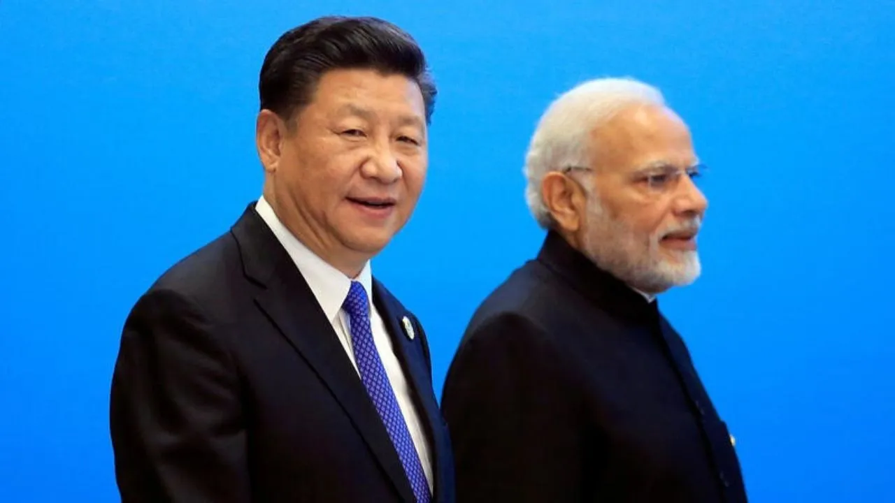  Chinese President Xi Jinping and Indian Prime Minister Narendra Modi  Photograph: (Reuters) 