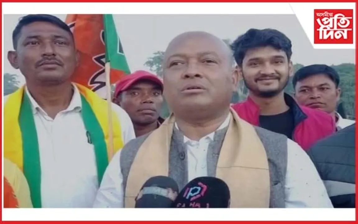 বিৰোধী ঐক্যই ৰণশিঙা নহয় ভঙা শিঙাহে বজালে: বিধায়ক চক্ৰধৰ গগৈ
