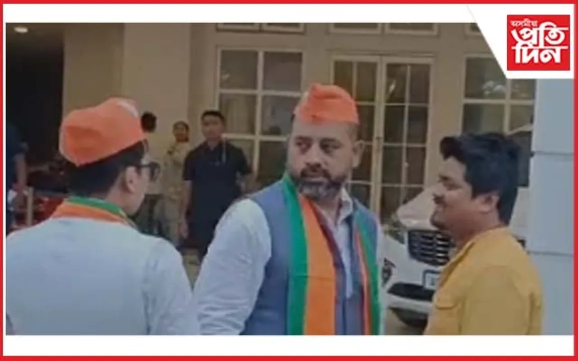 কংগ্ৰেছৰ মায়া এৰি গেৰুৱা বসন পিন্ধিলে মানস বৰাই
