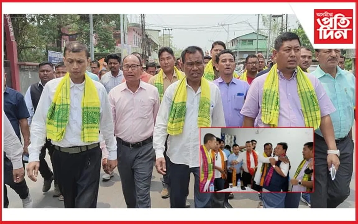 অৰুণ ৰায়ৰ যোগদানে ইউপিপিএল দলক শক্তিশালী কৰি তুলিবঃ প্ৰমোদ বড়ো 